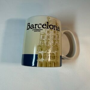 Starbucks 2013 Barcelona Global Icon City Series‎ Collectors Mug Coffee Cup